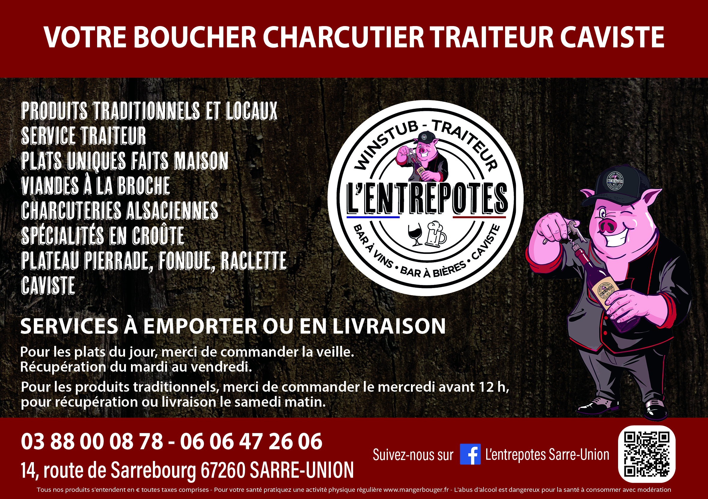 Publicité L'Entrepotes Sarre-Union